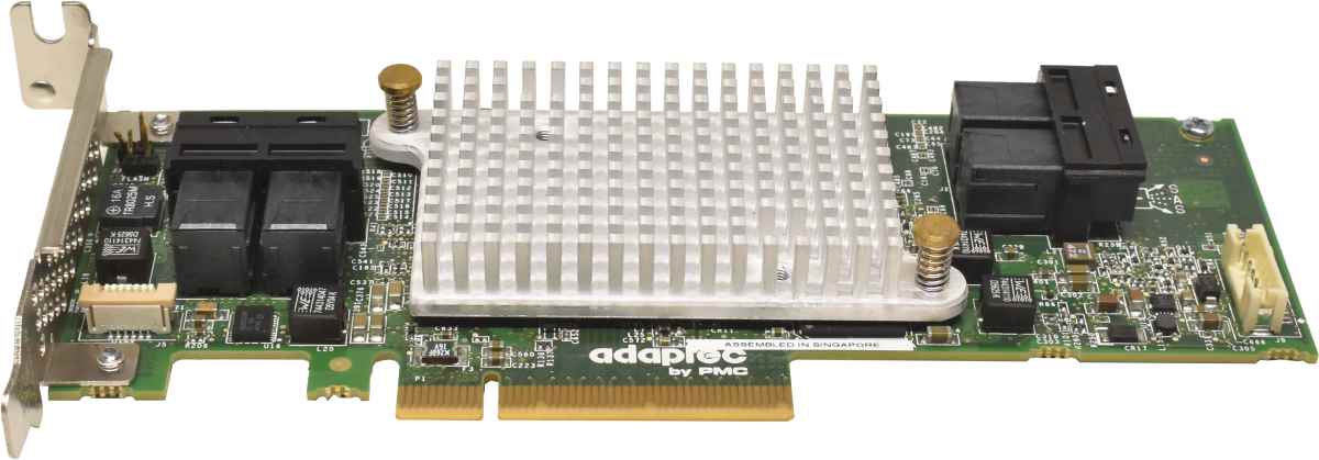 Adaptec ASR-81605ZQ 12Gb/s PCIe x8 SAS/SATA RAID Controller TCA-00351-01-B LP Adaptec ASR-81605ZQ 12Gb/s PCIe x8 SAS/SATA RAID Controller TCA-00351-01-B LP