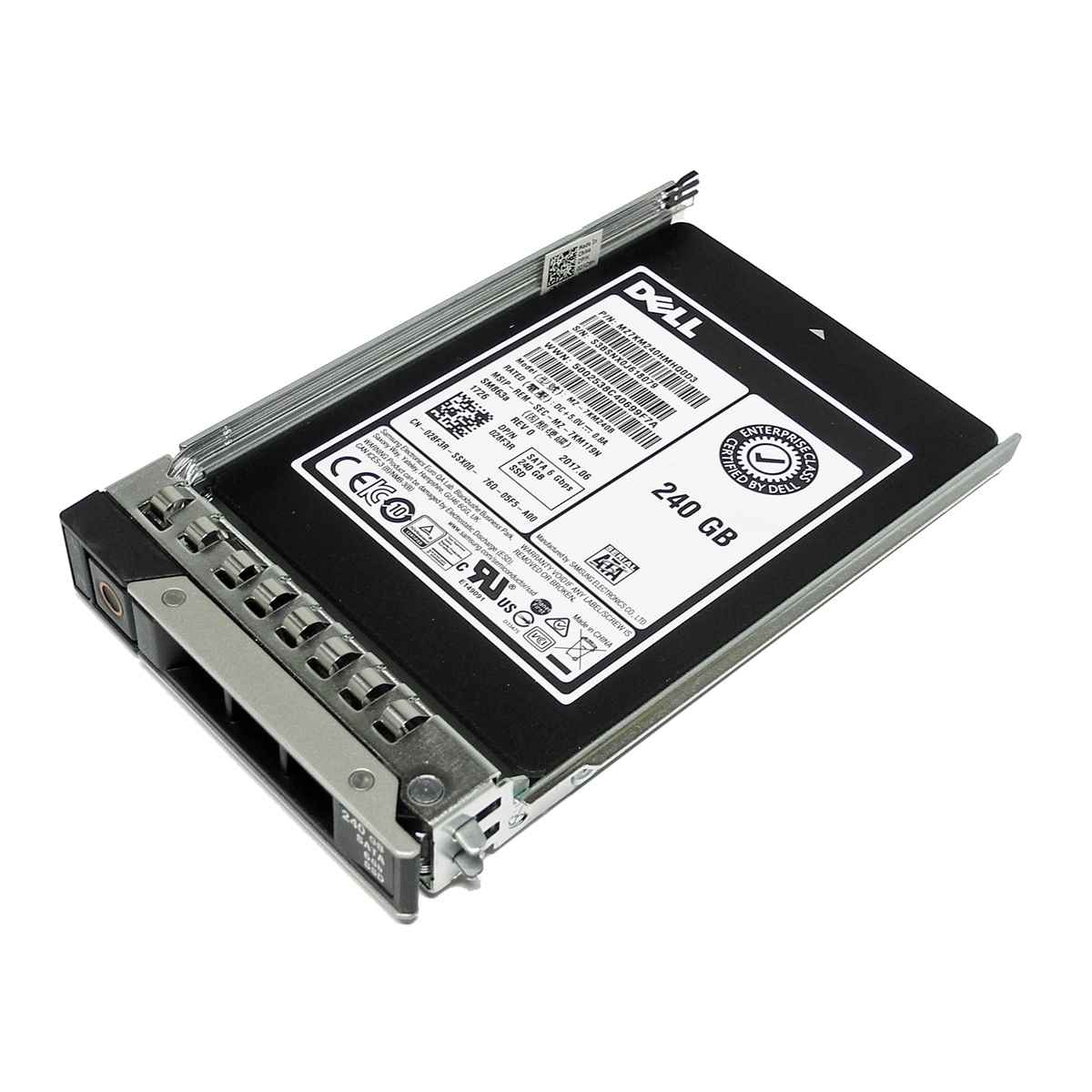 Dell 240GB 2.5" 6G SATA SSD MZ-7KM240B 028F3R PowerEdge R740