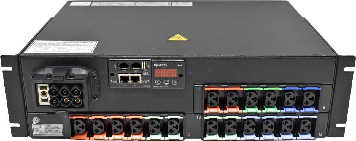 Vertiv Geist VP5UV300 DUS3E2R6-18CF17-x 18 x C13 16A per Circuit PDU Vertiv Geist VP5UV300 DUS3E2R6-18CF17-x 18 x C13 16A per Circuit PDU