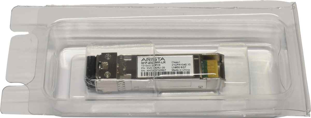 Arista Original GBIC SFP-25G-MR-LR 25Gbps SFP28 1310nm 10km XVR-10262-20 Rev: A0 Neu