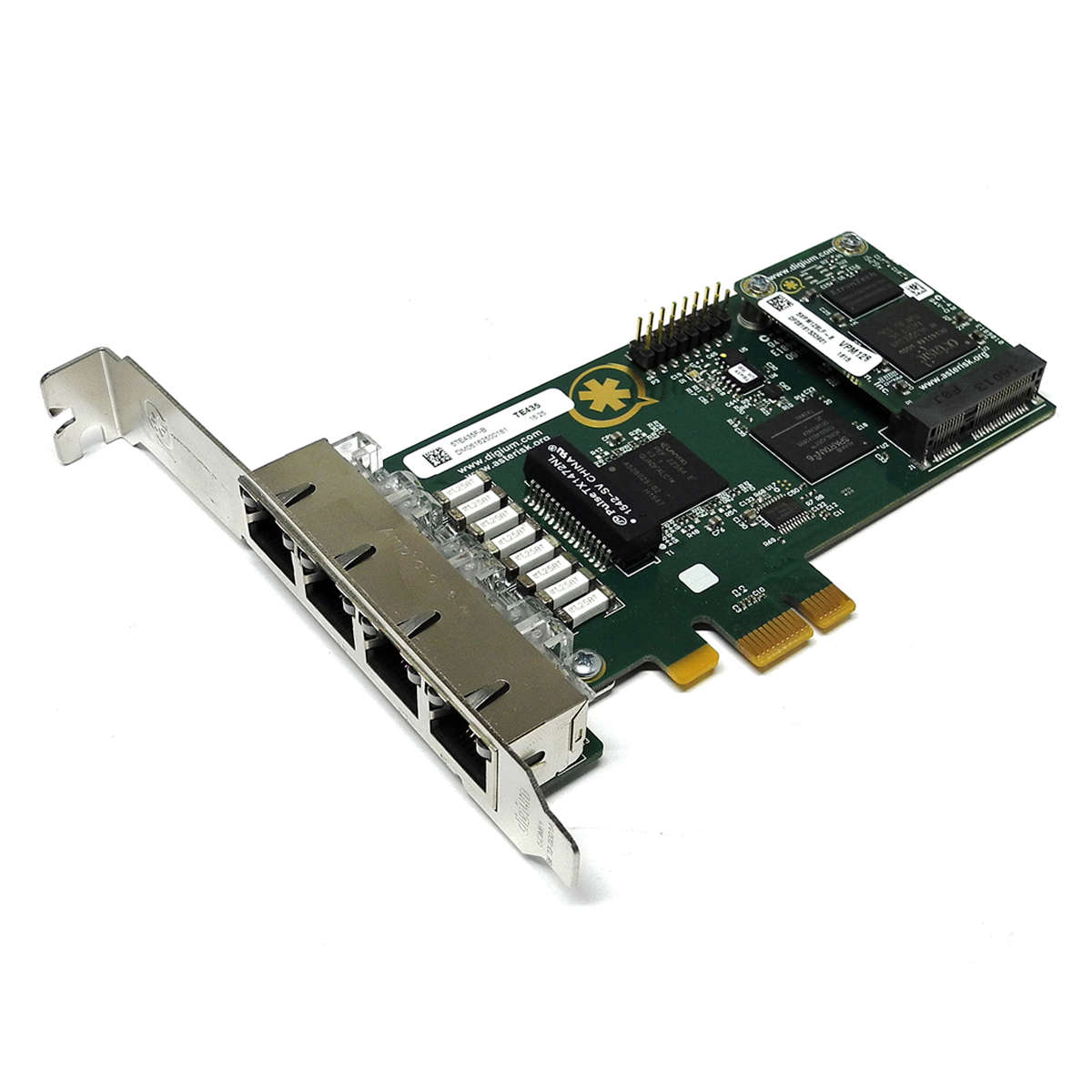 Digium-Asterisk-TE435F-B-Digital-Telephony-Interfa-001.jpg Digium Asterisk TE435F-B Digital Telephony Interface Card with VPM128 Hardware Echo Cancellation