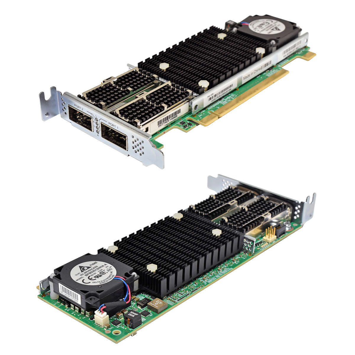 Cisco VIC 1385 UCSC-PCIE-C40Q-03 68-5350-07 Dual-Port QSFP+ 40GE FCoE PCIe 3.0 x16 LP