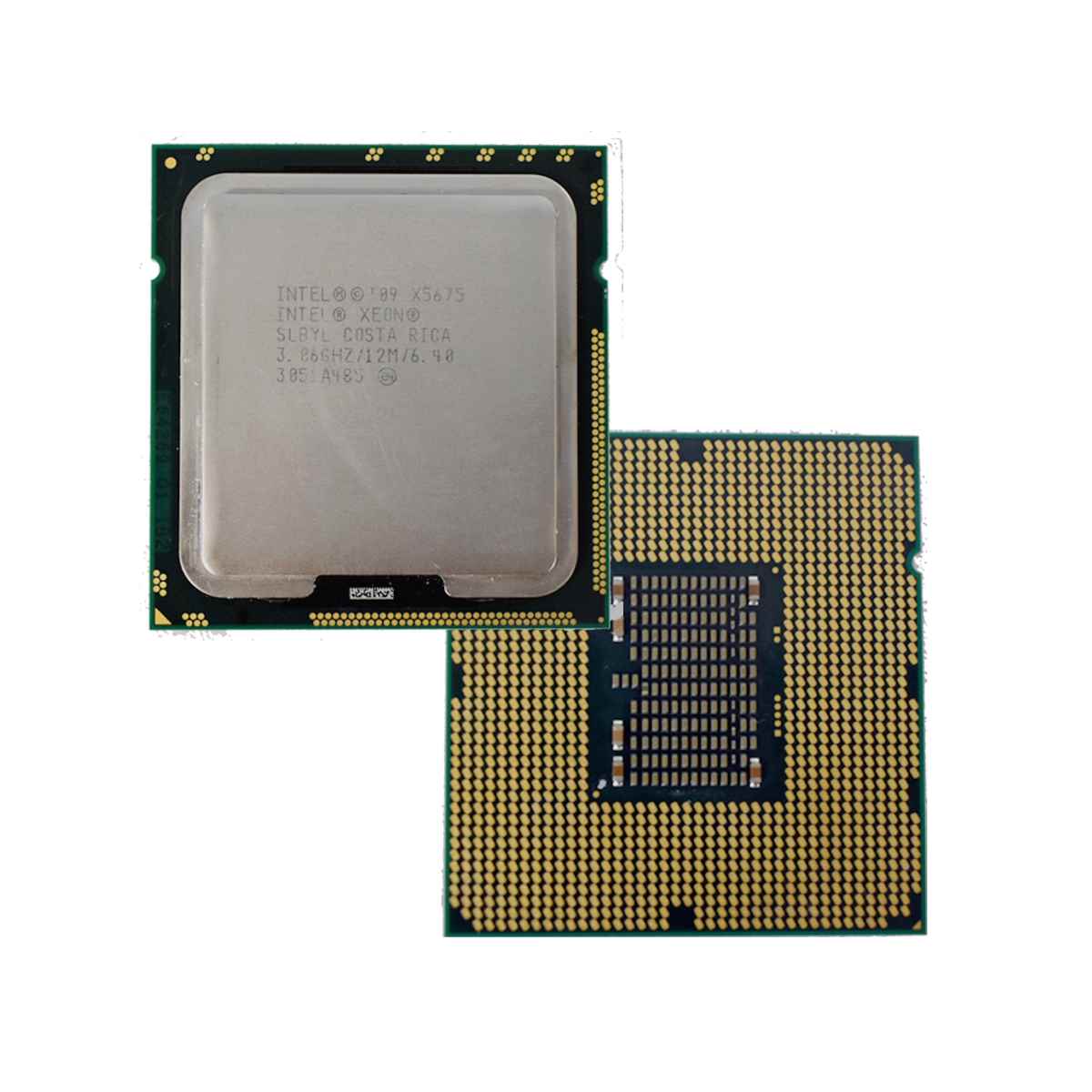 Intel Xeon Processor X5675 12MB Cache, 3,06 GHz Six Core FC LGA 1366 P/N SLBYL Intel Xeon Processor X5675 12MB Cache, 3,06 GHz Six Core FC LGA 1366 P/N SLBYL