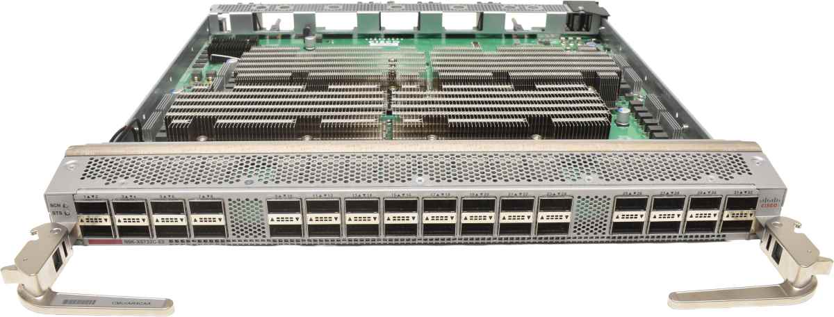 Cisco Module N9K-X9732C-EX 32-Port QSFP+ 100G für Nexus 9500 Cisco Module N9K-X9732C-EX 32-Port QSFP+ 100G für Nexus 9500