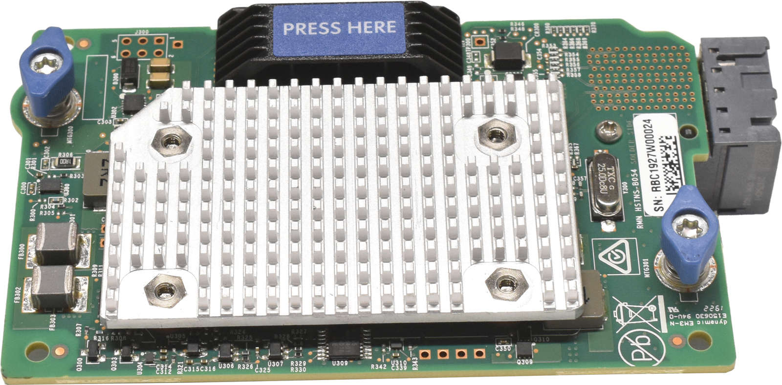HP-Synergy-3820C-Dual-Port-10-20Gb-Mezzanine-Ether-002.jpg HP Synergy 3820C Dual-Port 10/20Gb Mezzanine Ethernet Adapter 782833-001