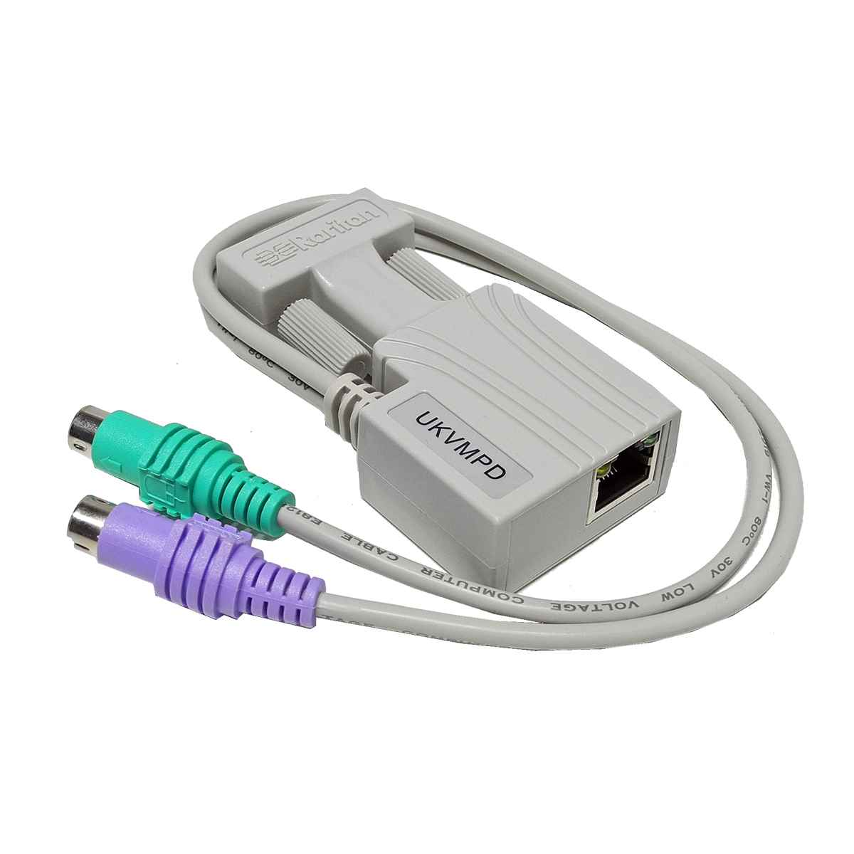 Raritan Paragon KVM Switch Adapter UKVMPD VGA PS/2 RJ45 NEU OVP