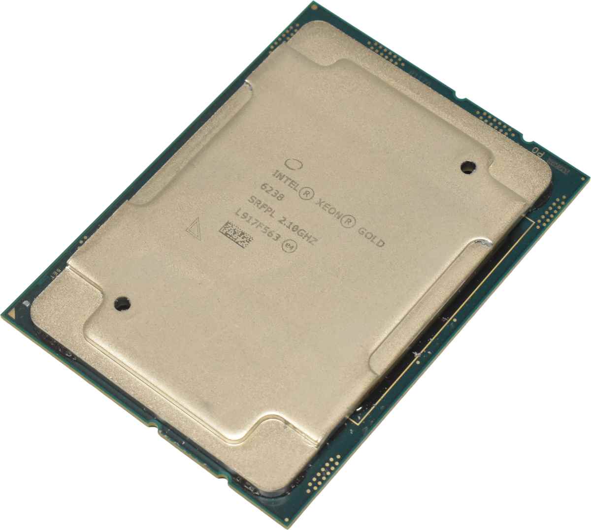 Intel Xeon Gold Processor 6238 22-Core 2.10 GHz 30,25 MB Cache SRFPL FCLGA3647 Intel Xeon Gold Processor 6238 22-Core 2.10 GHz 30,25 MB Cache SRFPL FCLGA3647