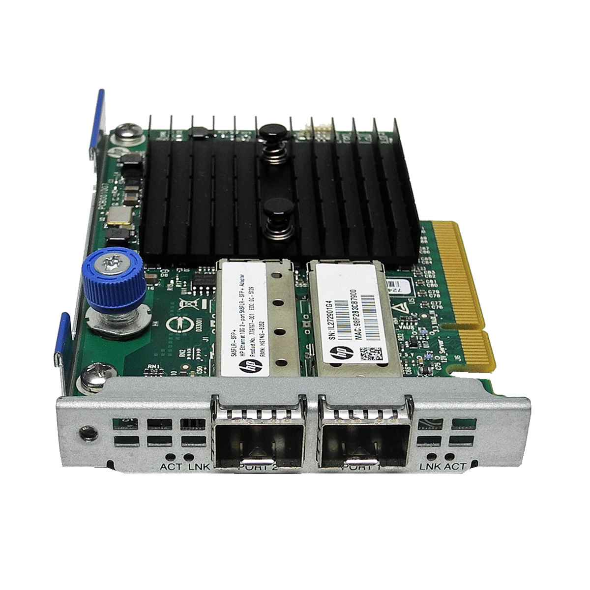 HP 546FLR-SFP+ FC Dual-Port 10Gb PCIe x8 Server Adapter 779797-001 790315-001 HP 546FLR-SFP+ FC Dual-Port 10Gb PCIe x8 Server Adapter 779797-001 790315-001