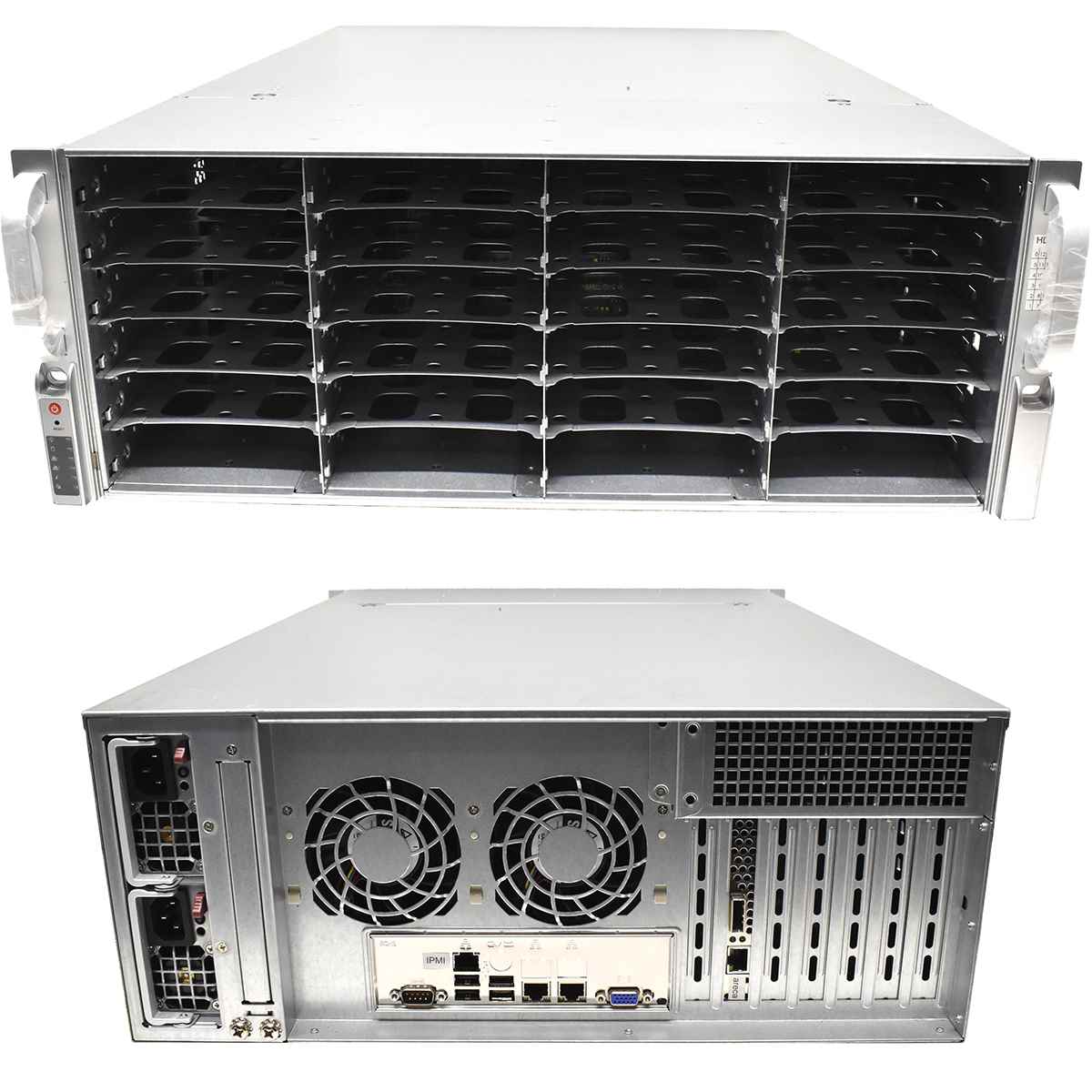 Supermicro CSE846 X10SLL+-F E3-1220 V3 32GB RAM Backplane BPN-SAS2-846EL1 24x3,5