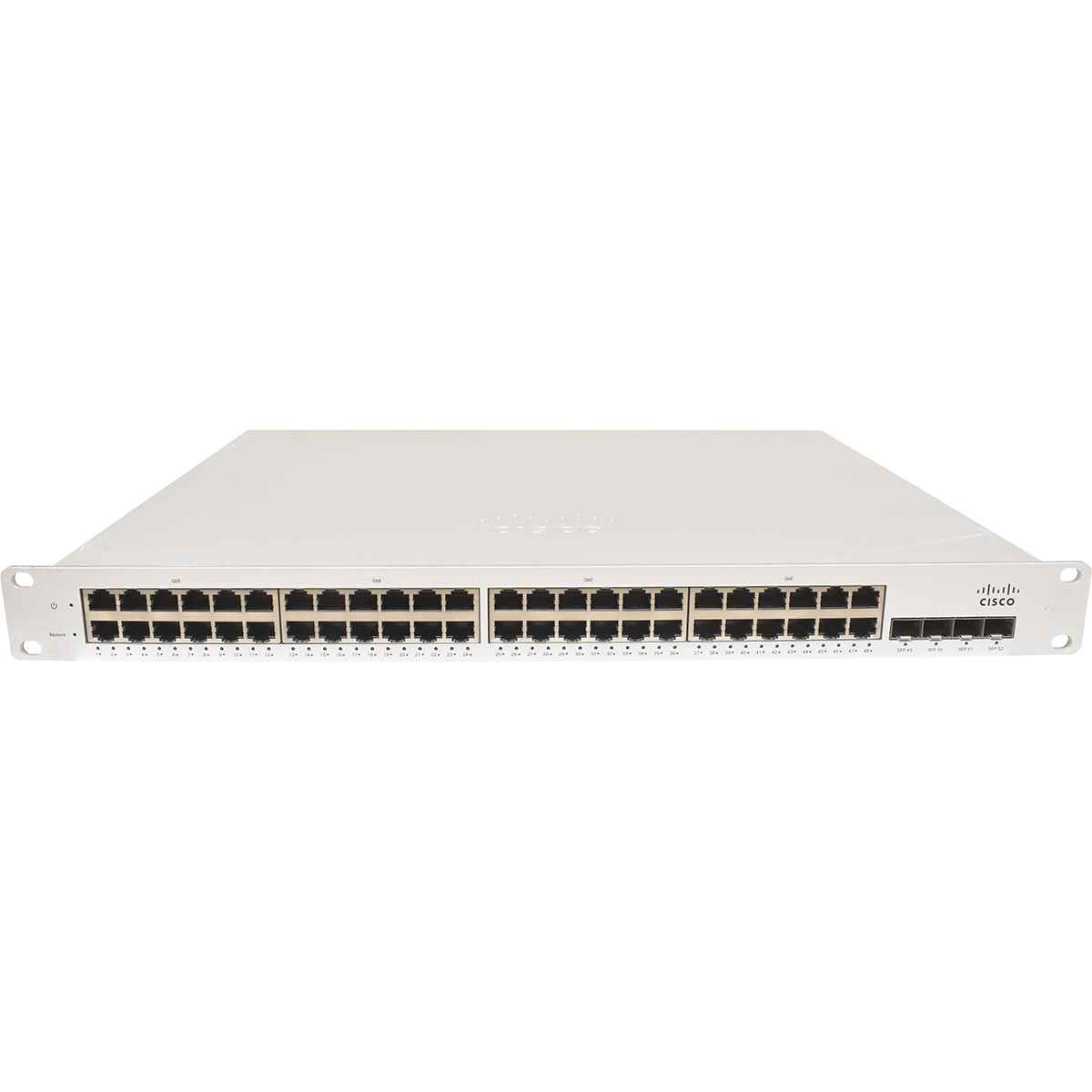 Cisco Meraki MS220-48 48-Ports PoE RJ-45 GE 4-Ports SFP GE Cloud Managed Switch Cisco Meraki MS220-48LP 48-Ports PoE RJ-45 GE 4-Ports SFP GE Cloud Managed