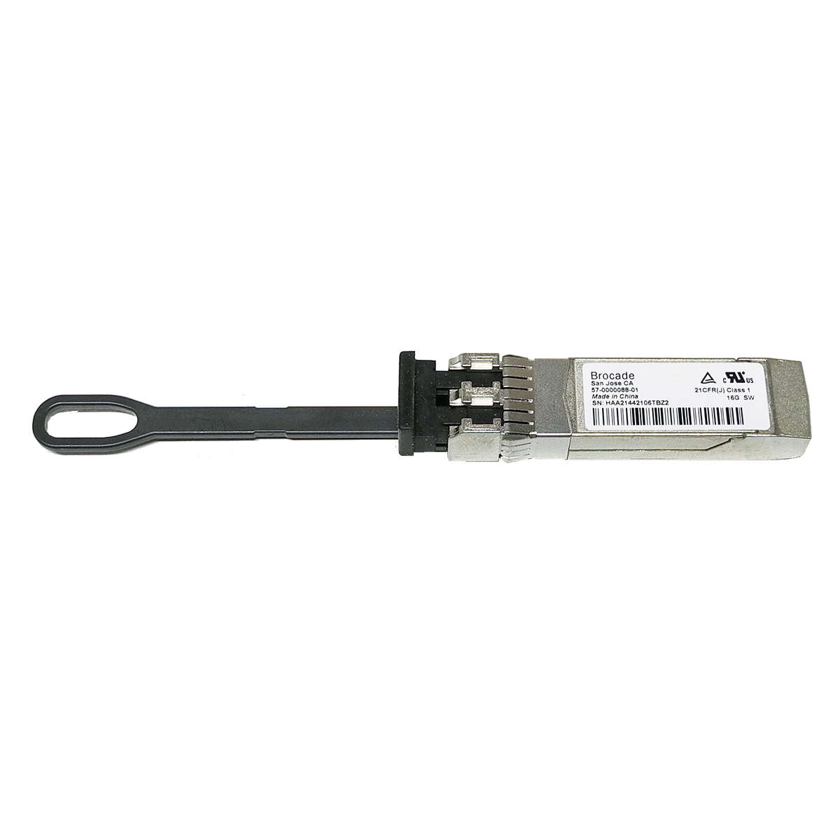 Brocade-Original-SFP-16GB-SW-mini-GBIC-Transceiver-002.jpg Brocade Original SFP+ 16GB SW mini GBIC Transceiver Module 57-0000088-01