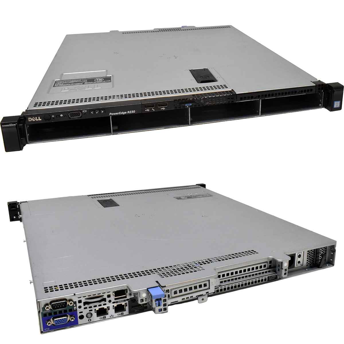 Dell PowerEdge R230 Server E3-1270 v6 3.80 GHz 16GB PC4 Perc H730 iDRAC8 4x LFF 3,5