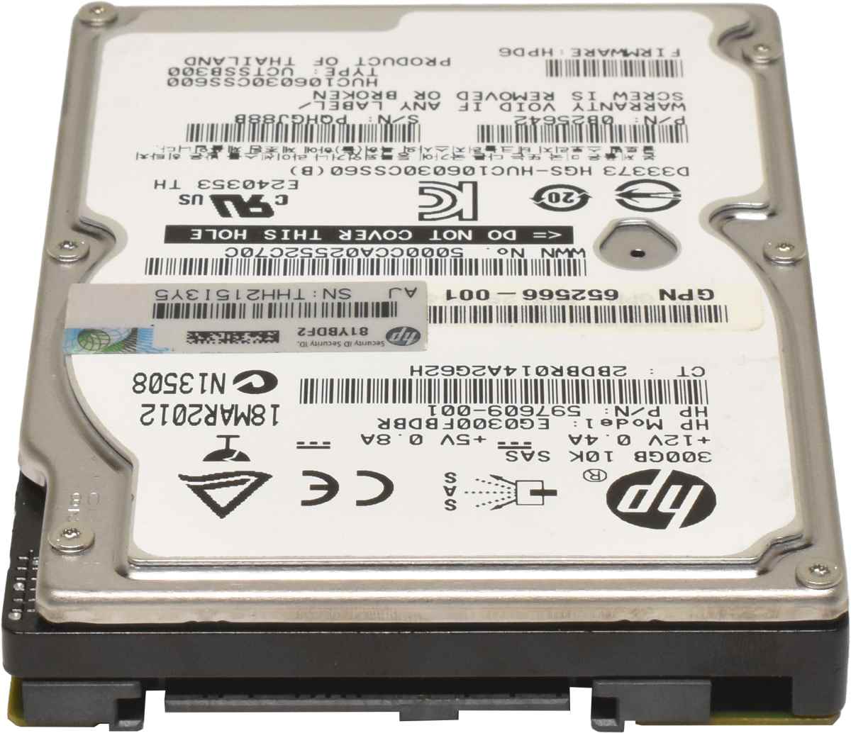 HP 300GB 2.5" 6G 10K SAS HDD Festplatte EG0300FBDBR 652566-001 597609-001 0B25642 HP 300GB 2.5" 6G 10K SAS HDD Festplatte EG0300FBDBR 652566-001 597609-001 0B25642