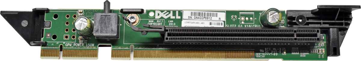 Dell PowerEdge R620 Riser Card 051MXX PCIe x16 G3 Dell PowerEdge R620 Riser Card 051MXX PCIe x16 G3