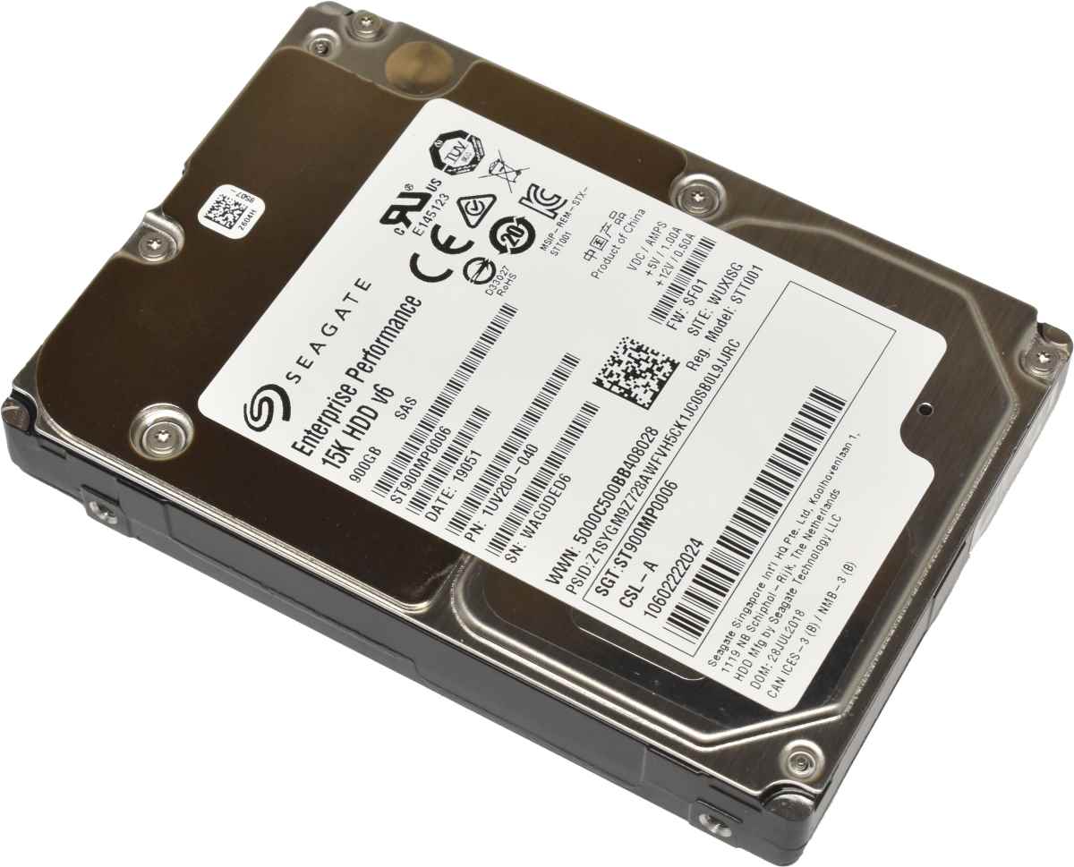 HP Seagate 900GB 2.5" 15K 12G SAS HDD ST900MP0006 1UV200-035 868774-002