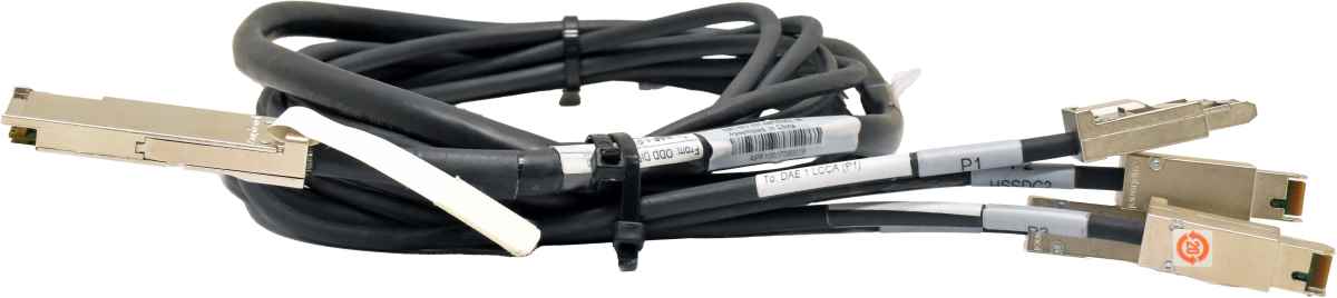 EMC Datenkabel QSFP - 4 x HSSDC2 038-003-708 2m