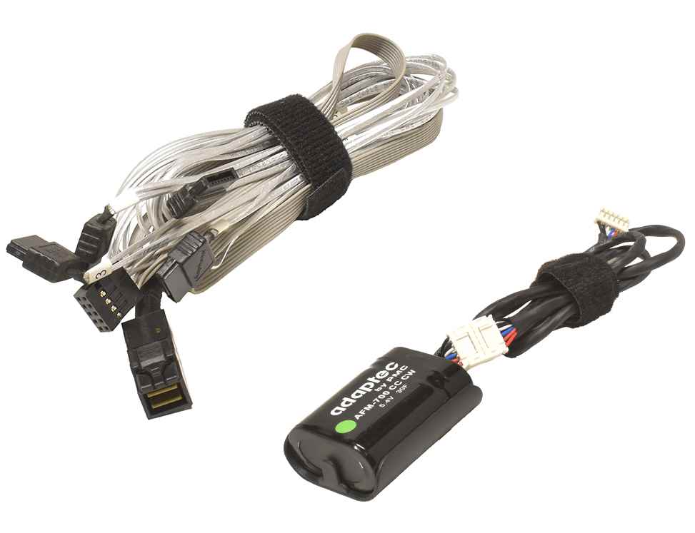 Adaptec ASR-8405 Raid Controller 12Gb/s PCIe x8 1GB mit BBU + 4x SATA/SAS Kabel