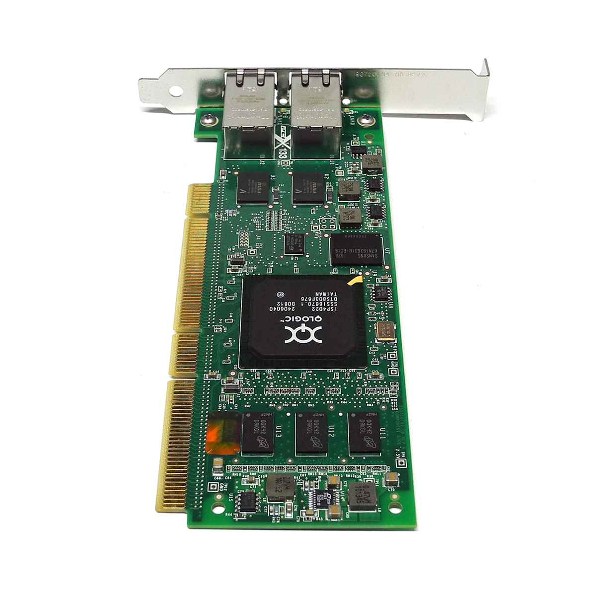 QLogic QLA4052C Dual-Port 1GbE PCI-X 64-bit 133MHz iSCSI Network Adapter QLogic QLA4052C Dual-Port 1GbE PCI-X 64-bit 133MHz iSCSI Network Adapter