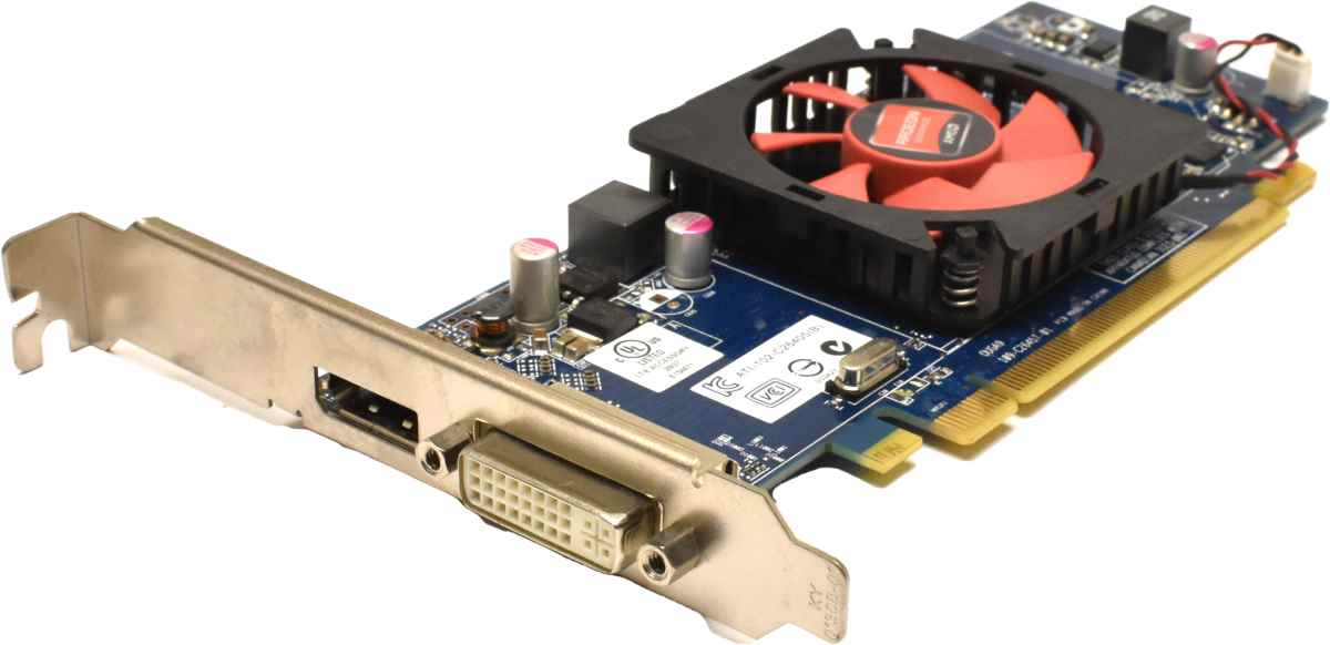 Dell Grafikkarte AMD Radeon HD 7470 1GB DDR3 PCIex 16 0VVYN4 0G742V FP