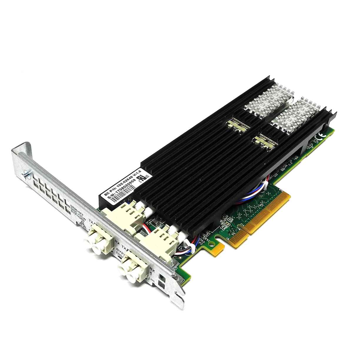 Blue Coat 102-02646 Dual-Port 10Gb Fibre Channel MMF PCIe x8 Server Adapter Blue Coat 102-02646 Dual-Port 10Gb Fibre Channel MMF PCIe x8 Server Adapter