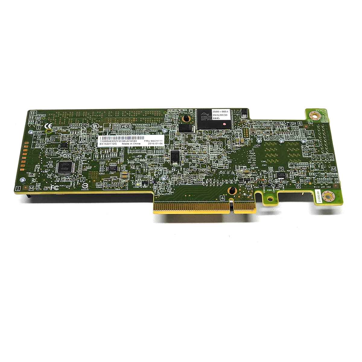 IBM ServeRAID M5210 12Gb RAID Controller 46C9111 +Dual 12G miniSAS Kabel 00FK841 IBM ServeRAID M5210 12Gb RAID Controller 46C9111 +Dual 12G miniSAS Kabel 00FK841