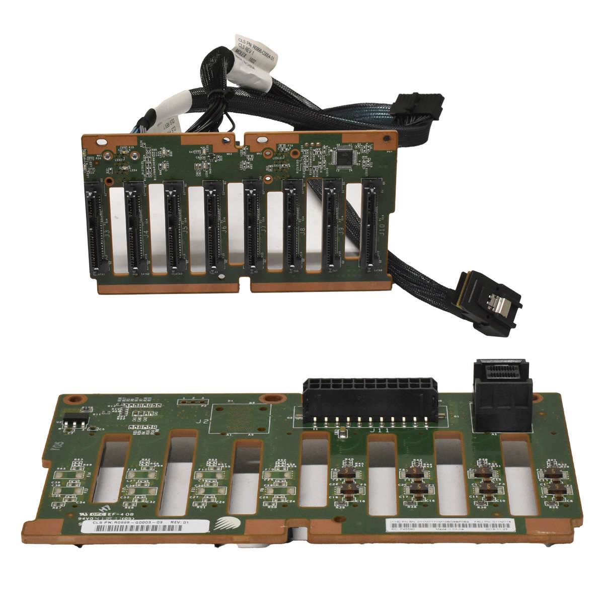 IBM-SAN-Volume-Controller-V9000-SATA-SAS-8-Port-Dr-002.jpg IBM SAN Volume Controller V9000 SATA / SAS 8-Port Drive Backplane 01EJ374 + 1x SAS Kabel