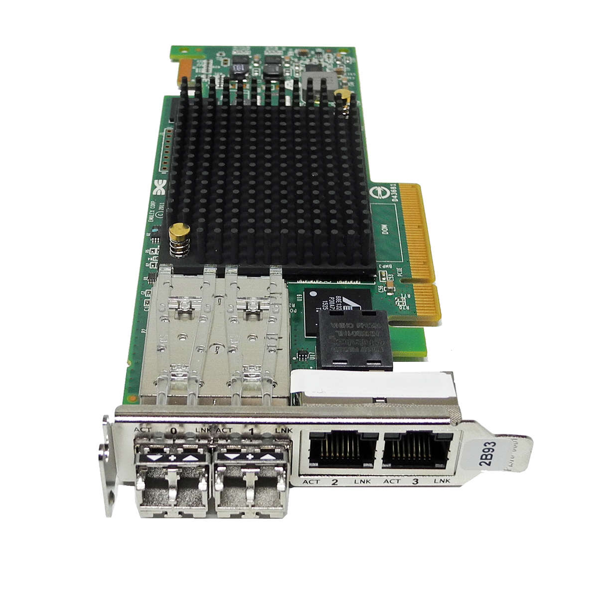 IBM-2B93-4-Port-2x10Gb-FC-SFP-2x-GbE-RJ45-PCIe-x8-003.jpg IBM 2B93 4-Port (2x10Gb FC SFP+ / 2x GbE RJ45) PCIe x8 Server Adapter 00ND479 LP