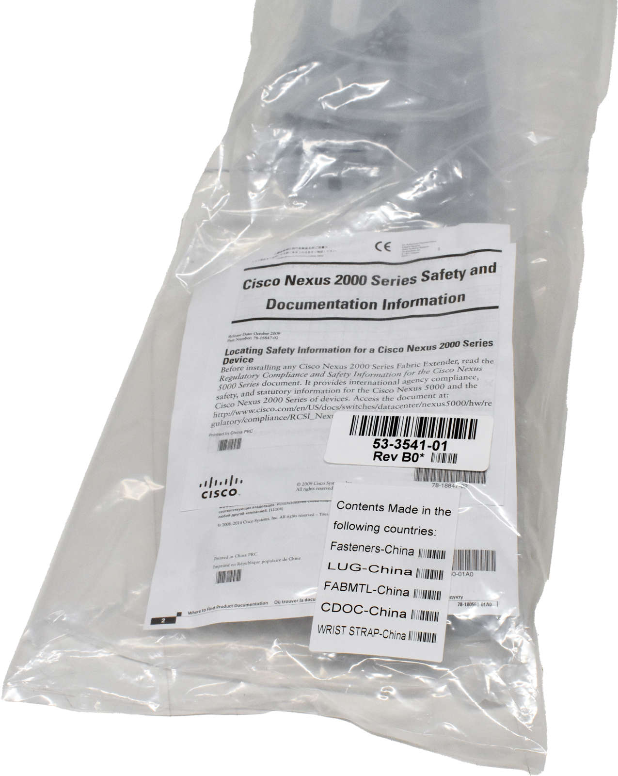 Cisco Nexus 2000 3000 5000 N2K N3K N5K Series Rack Rail Kit 53-3541-01 53-3541-02 +Accessories NEW