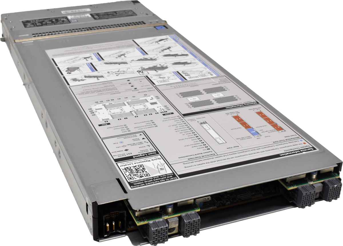 DELL PowerEdge MX740c Blade Server Chassis mit Mainboard PERC H730p MX QL41262 10/25GbE BOSS VG384 IDRAC DELL PowerEdge MX740c Blade Server Chassis mit Mainboard PERC HBA330 QL41262 10/25GbE BOSS VG384 IDRAC