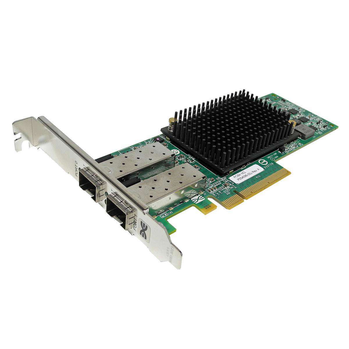 Fujitsu Dual-Port 10GbE SFP+ PCIe x8 FC Adapter A3C40115312 OCE10102-FX-F FP