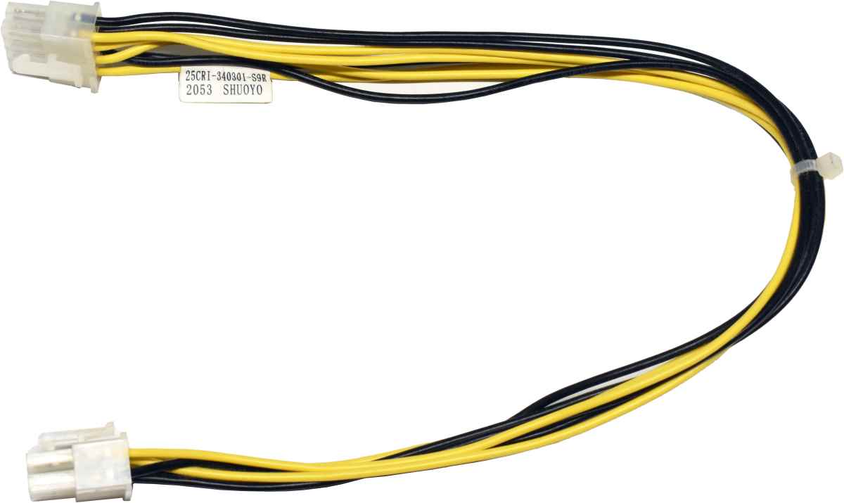 Gigabyte 25CRI-340301-S9R 35cm EPS 8 Pin Male - EPS 8 Pin Male Graphics Card Power Cable as new