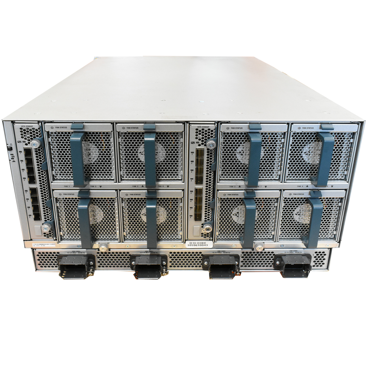 Cisco Server Chassis N20-C6508 2x UCS 2208XP 4x UCSB-PSU2500ACPL 8x N20-FAN5 Cisco Server Chassis N20-C6508 2x UCS 2208XP 4x UCSB-PSU2500ACPL 8x N20-FAN5