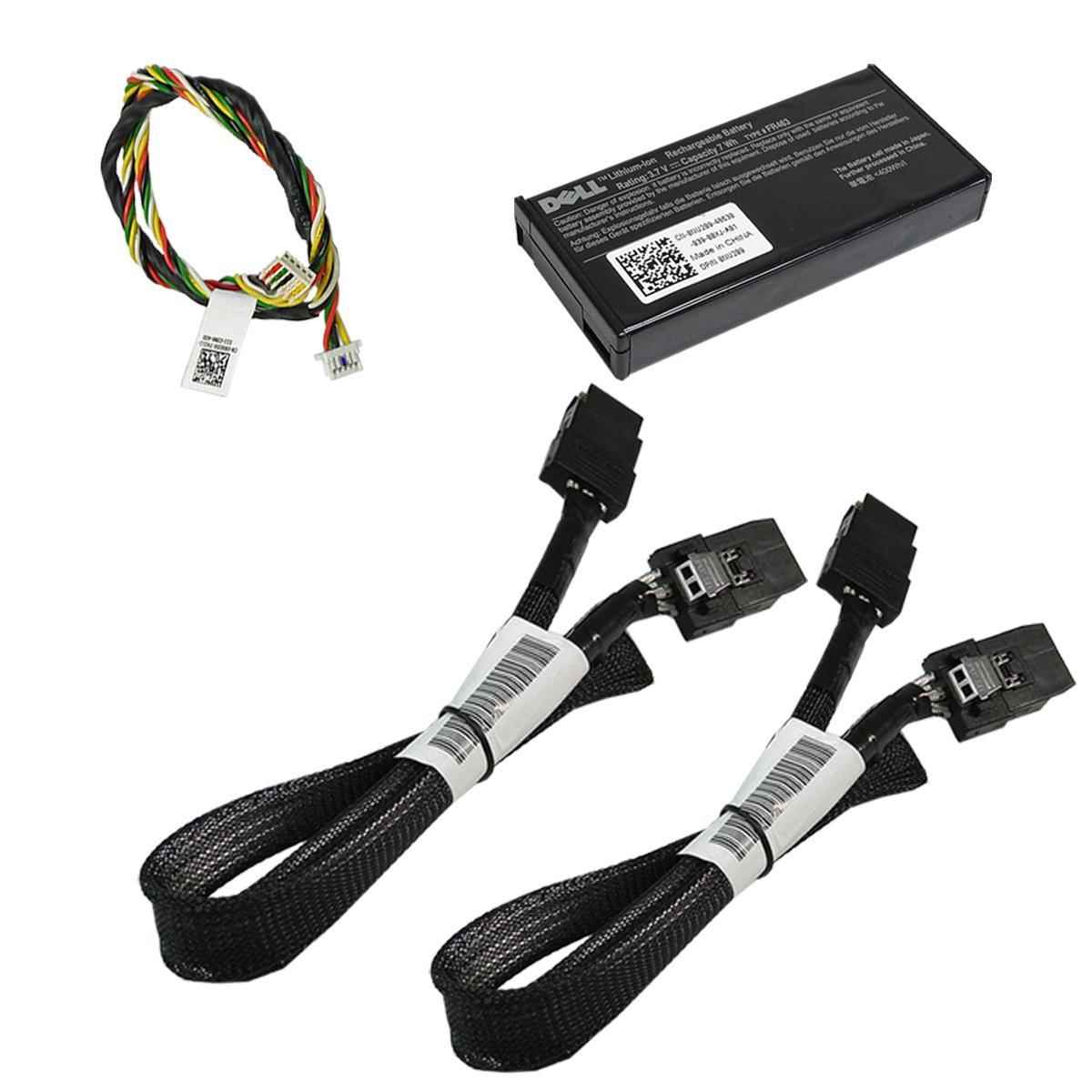 DELL PERC H700 6 Gb/s PCI-E x8 1GB SAS RAID Controller 0HCR2Y 0R374M +BBU +Kabel