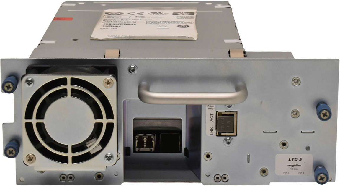 HP-Ultrium-3280-BRSLA-0901-DC-LTO-5-AQ274B-BL535A-001.jpg HP Ultrium 3280 BRSLA-0901-DC LTO-5 AQ274B BL535A 603880-001 Dual SFP+ 8G FC Tape Drive +Mini GBIC
