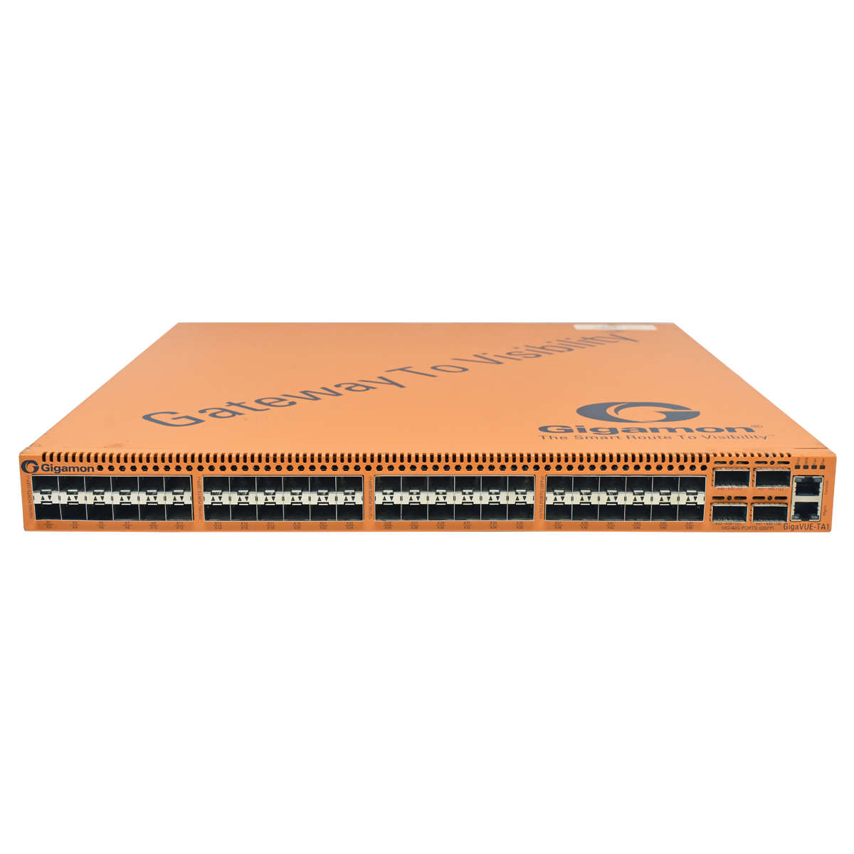 Gigamon-GigaVUE-TA1-GVS-TA101-48-Port-10G-SFP-Traf-001.jpg Gigamon GigaVUE-TA1 GVS-TA101 48-Port 10G SFP+ Traffic Aggregation Node 4x 40G QSFP+