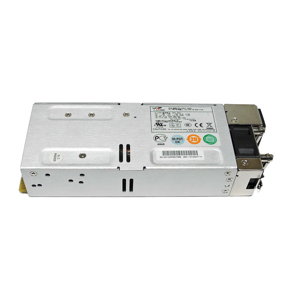 Zippy-Emacs-MIN-6251P-250W-Power-Supply-Netzteil-f-002.jpg Zippy Emacs MIN-6251P 250W Power Supply/Netzteil für Thecus N4510U-S B010410027