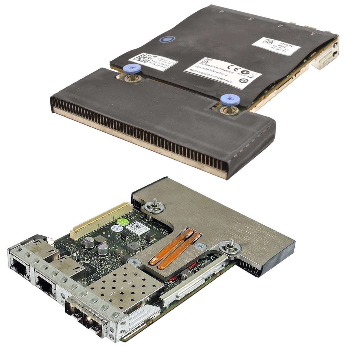 DELL BroadCom BRCM 10G/GbE 2+2P 57800 rNDC Network Daughter Card 0MT09V 0165T0