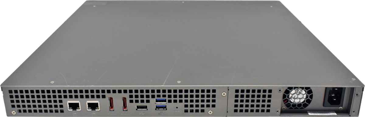 QNAP TS-421U 4-Bay NAS Server Marvell 2.0 GHz 1GB DDR3 RAM no HDDs