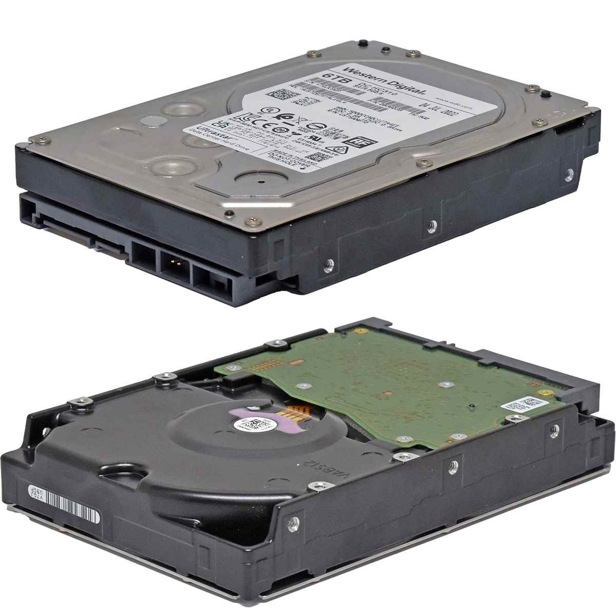 Western Digital 6TB 3,5 Zoll 7.2K 6G SATA HDD HUS726T6TALE6L4 0B36039