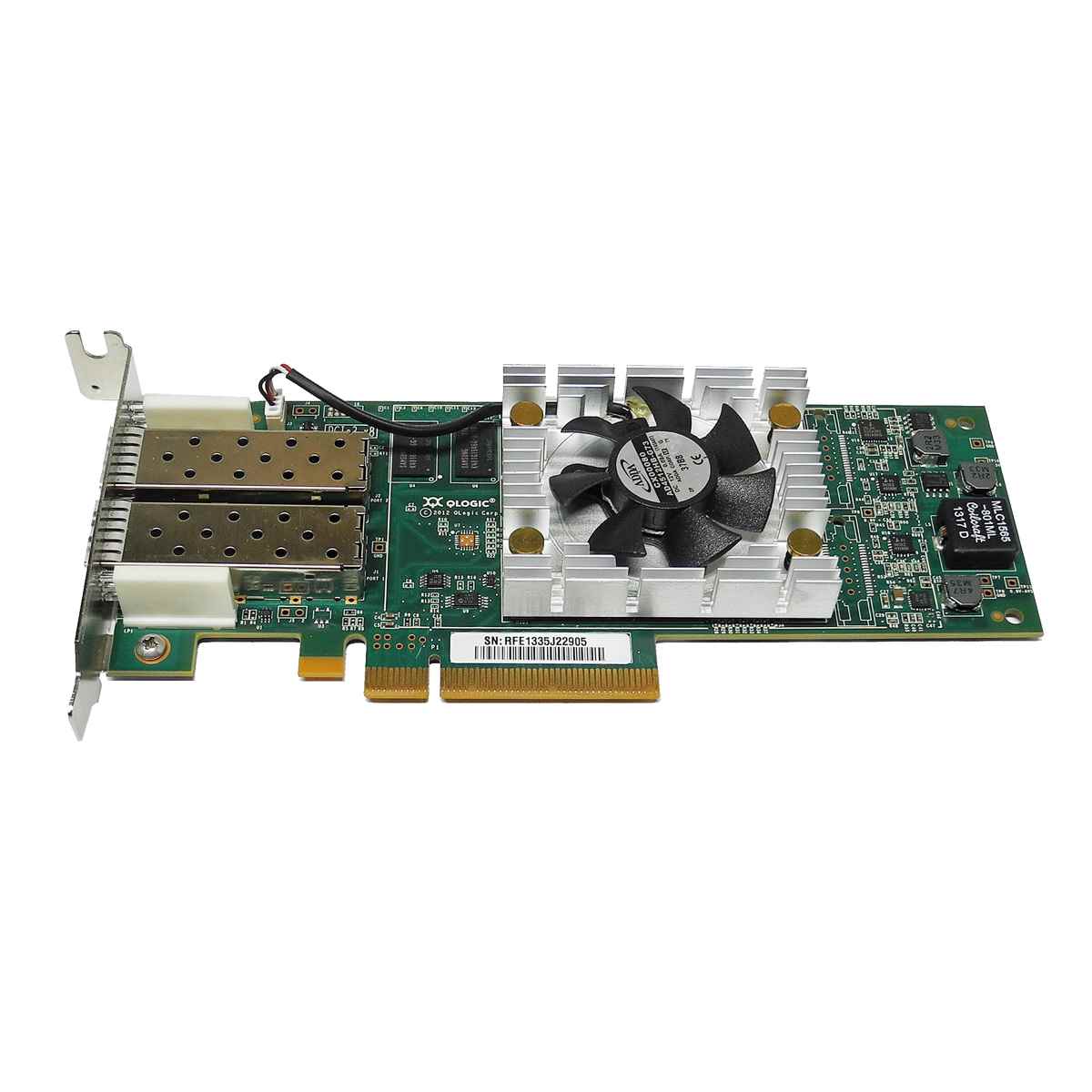QLogic QLE2672 Dual-Port 16Gb PCIe x8 FC Gen 5 Server Adapter HD8310405-02 J LP QLogic QLE2672 Dual-Port 16Gb PCIe x8 FC Gen 5 Server Adapter HD8310405-02 J LP