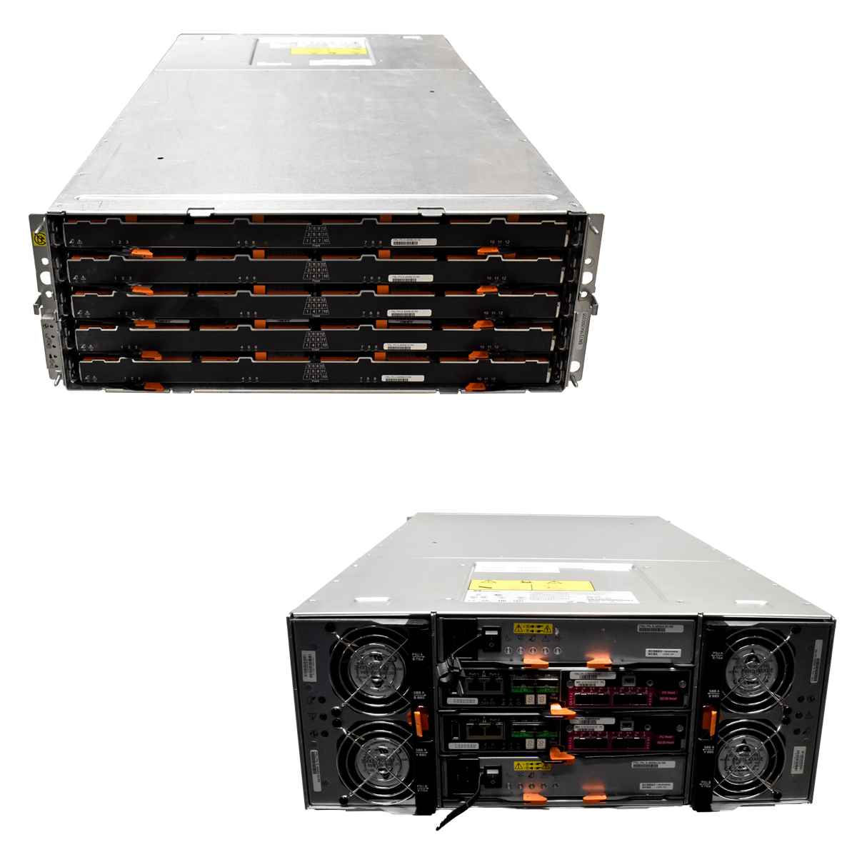 NetApp DE6600 Disk Shelf 60x HDD Bay PL2-25369-22A 1750W PSU 4U 2x Controller E-X30030A-R6