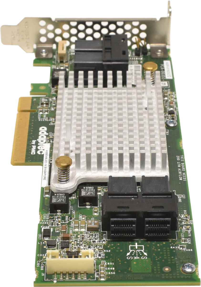 Adaptec ASR-81605ZQ 12Gb/s PCIe x8 SAS/SATA RAID Controller TCA-00351-01-B LP