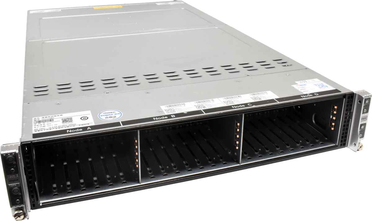 Inspur Node Server SA5248M4 4x Node  X10DRT-PS-LC009 Board No CPU No RAM 24x 2,5