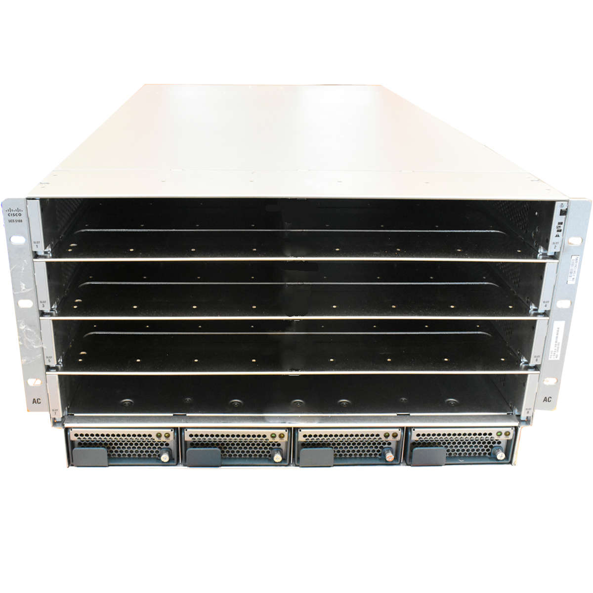 Cisco Server Chassis N20-C6508 2x UCS 2208XP 4x UCSB-PSU2500ACPL 8x N20-FAN5
