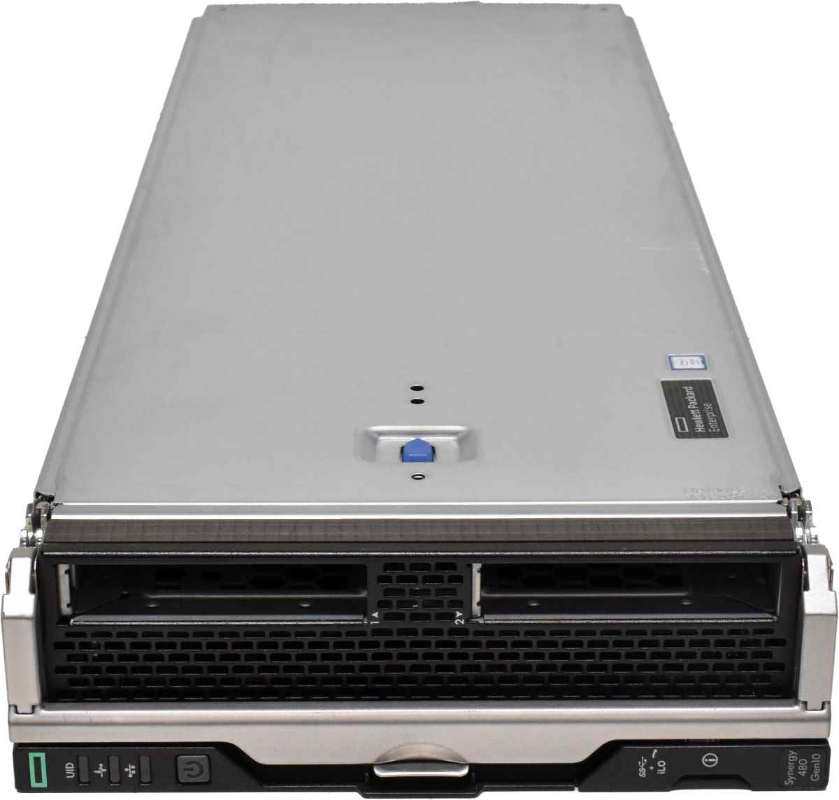 HP Synergy 480 G10 G10 Blade Server 2x Intel Silver 4110 CPU 32 GB RAM DDR4 2x 2,5 SFF HP Synergy 480 G10 G10 Blade Server ohne CPU 0 GB RAM DDR4 2x 2,5 SFF