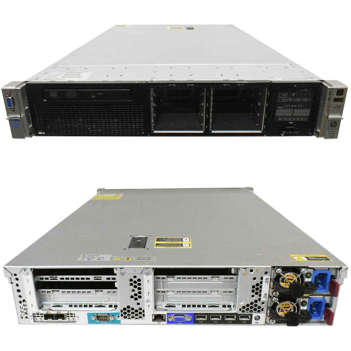HP ProLiant DL385p G8 NO CPU NO RAM 2x Heatsink 8x Bay 2.5 Zoll HP ProLiant DL380p G8 2xE5-2650 16GB RAM 8x Bay 2.5 Zoll