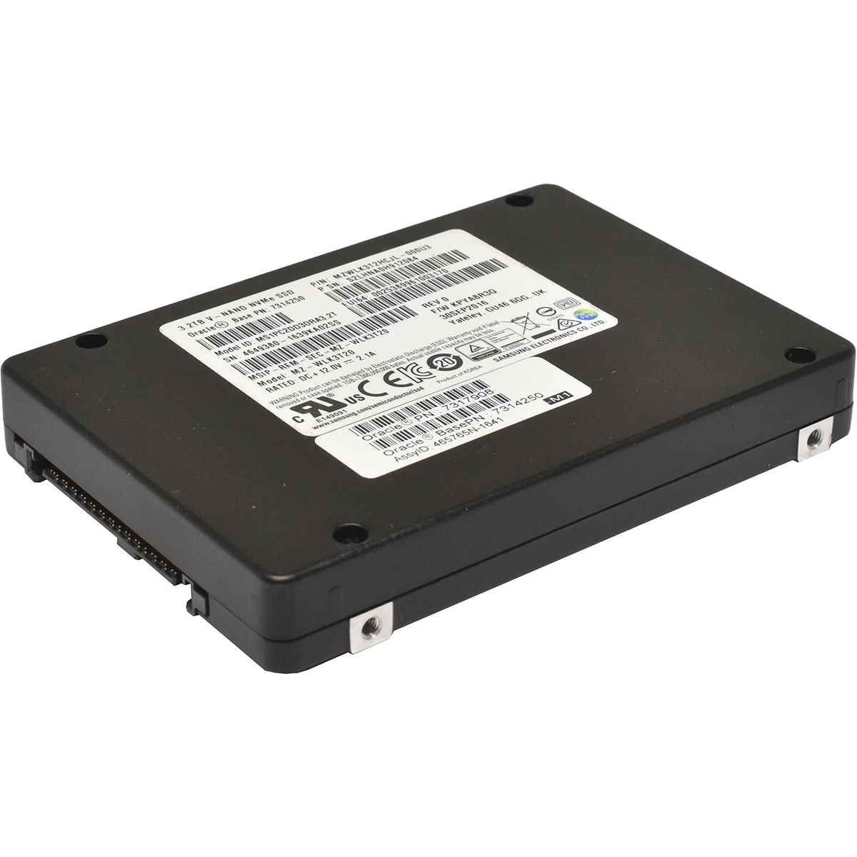 Samsung Sun Oracle MZ-WLK3T20 2.5" 3.2TB V - HAND NVMe SSD 7314250 7317908 Samsung Sun Oracle MZ-WLK3T20 2.5" 3.2TB V - HAND NVMe SSD 7314250 7317908