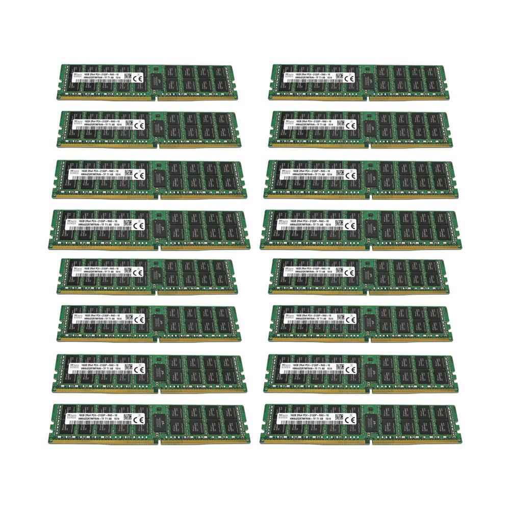 16x SKhynix 16GB 2Rx4 PC4-2133P DDR4 RAM 2x Intel Xeon E5-2630L V3 20 MB Cache 1.8 GHz 8 Core FCLGA2011-3 SR209 16x SKhynix 16GB 2Rx4 PC4-2133P DDR4 RAM 2x Intel Xeon E5-2630L V3 20 MB Cache 1.8 GHz 8 Core FCLGA2011-3 SR209