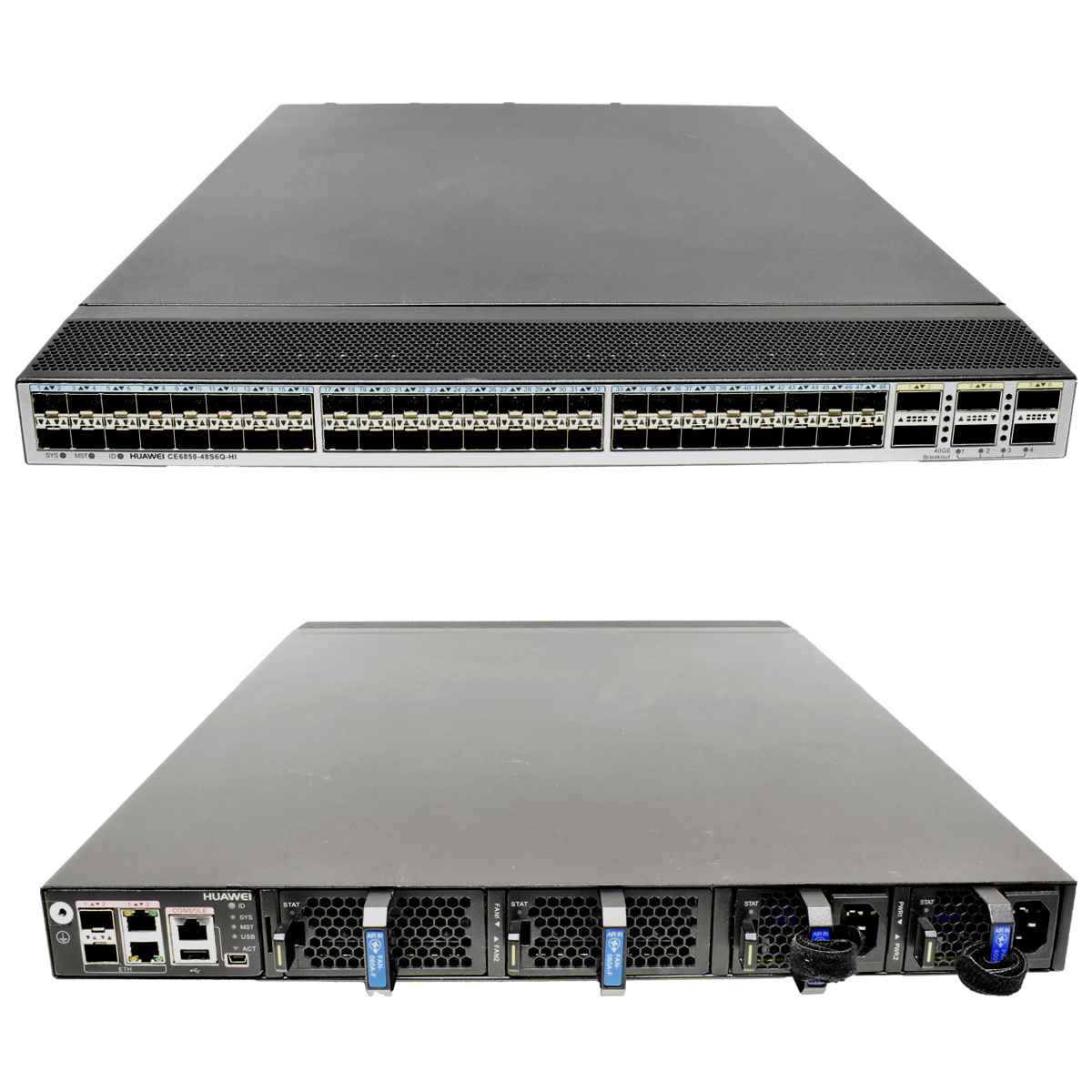 Huawei Switch CE6850-48S6Q-HI 48Port 10GE SFP+ 6Port 40GE QSFP+ Managed Huawei Switch CE6850-48S6Q-HI 48Port 10GE SFP+ 6Port 40GE QSFP+ Managed