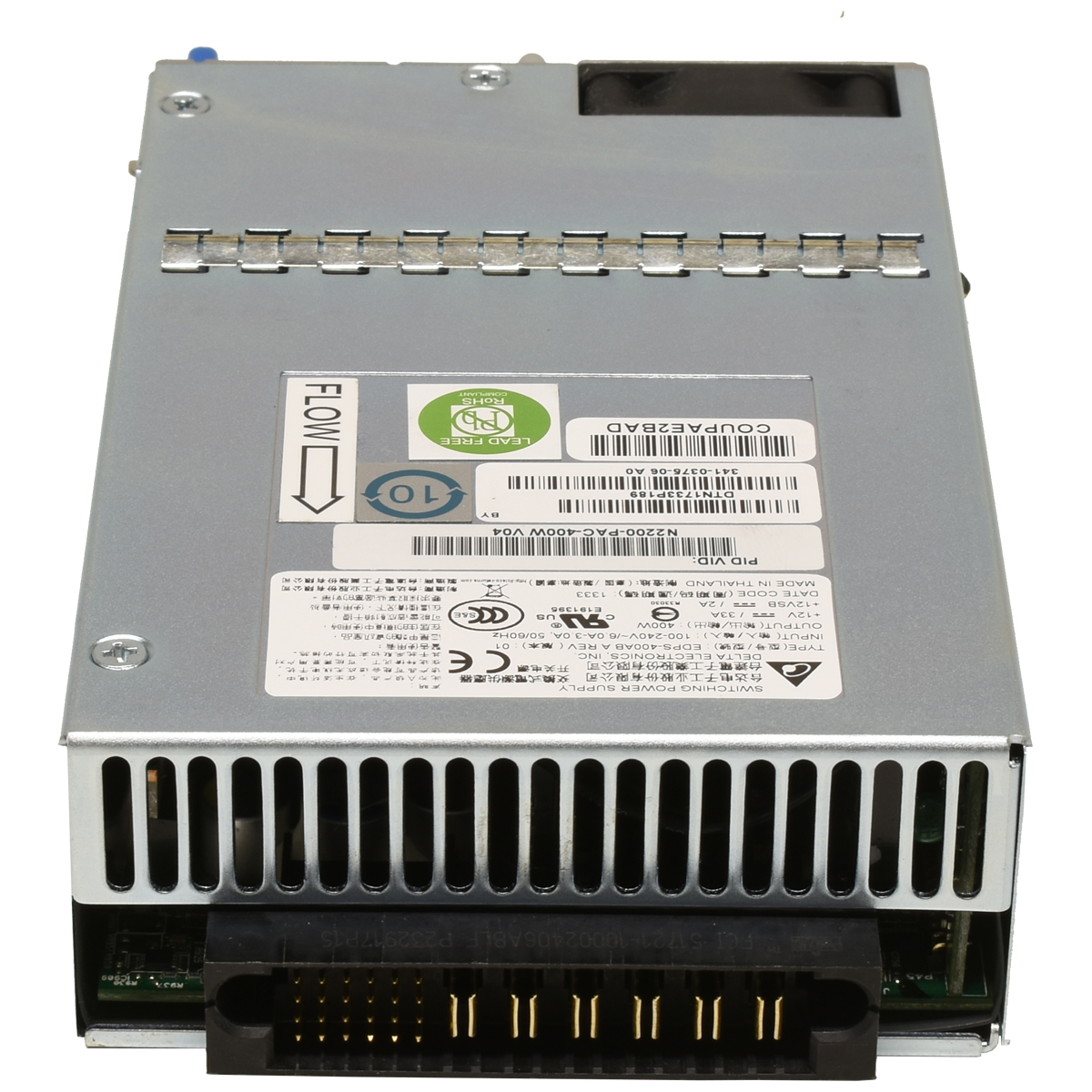Delta Power Supply/Netzteil N2200-PAC-400W DPS-400AB-25 A 341-0375-07/08 für Nexus 2224TP 2248TP Delta Netzeil Power Supply N2200-PAC-400W EDPS-400AB Nexus 2224TP 2248TP